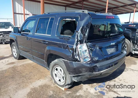 2014 Jeep Patriot Sport z USA, uszkodzony, nr VIN 1C4NJPBB1ED522601